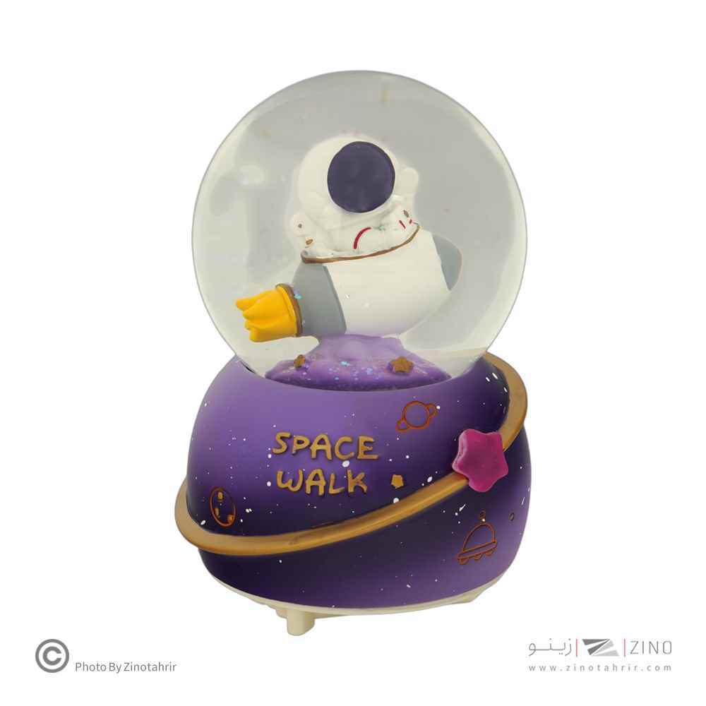 گوی موزیکال چراغ دار طرح فضانورد کد166